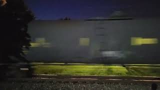 3 engine IAIS mixed freight train in Minooka Illinois [upl. by Muiram]