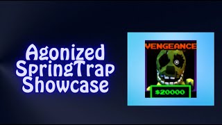 Agonized Springtrap Vengeance Showcase Fnaf TD [upl. by Acinna228]