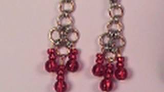 How to Create Chainmail Earrings [upl. by Maidie]