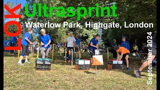 Waterlow Park Ultrasprint September 2024 [upl. by Eelsnia]