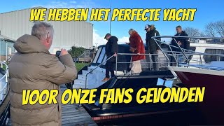 PERFECT YACHT GEVONDEN VOOR ONZE FANS 253 YACHT VLOG [upl. by Hallock]