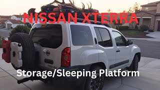 Nissan Xterra Storage amp Sleep Platform xterra nissanxterra [upl. by Haag]