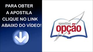 Apostila Opção pdf [upl. by Lacy]