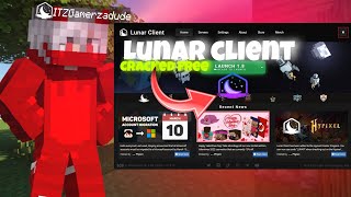 Lunar Client cracked permanent free  without official purchased account [upl. by Bloem73]