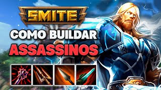 COMO BUILDAR DE ASSASSINO NO SMITE EM 2024  Guia e Dicas [upl. by Iarahs]