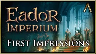 Eador Imperium  First Look Gameplay [upl. by Ahsonek616]