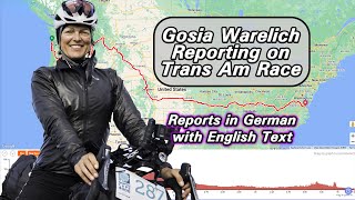 Gosia Warelich Reporting on Tran Am Race Trailer [upl. by Dnalyaw572]