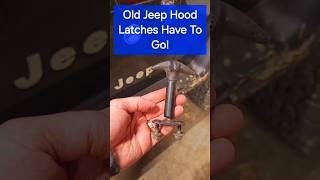 Jeep Wrangler Hood Latch Replacement [upl. by Ellinad527]