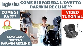 COME SI SFODERA LOVETTO INGLESINA DARWIN RECLINE [upl. by Adiesirb]