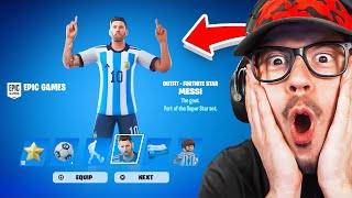 MESSI in FORTNITE New Update [upl. by Kcirb251]