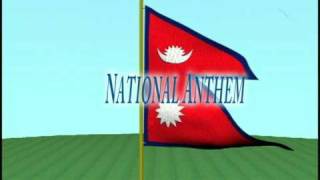 Nepal flag [upl. by Leunam]