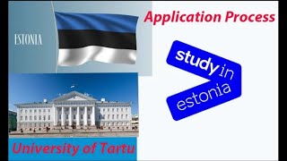 Application Process of Estonias University  University of Tartu [upl. by Odlaner]