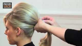 Create a Bardot Wedding Ponytail  Hair Tutorial Video [upl. by Kloman]