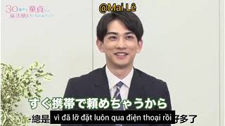 VIETSUB Phỏng vấn Machida Keita và Akaso Eiji Tokyo TV cut [upl. by Xuerd]