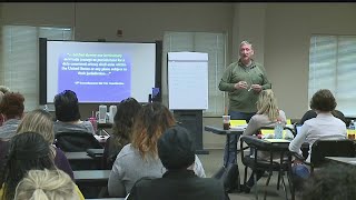 Local child welfare workers trained to stop human trafficking [upl. by Eirruc]