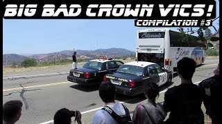 Big Bad Crown Vics In Action 3 Compilation Ford Interceptor P71 [upl. by Yale]