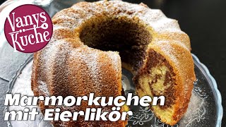 Marmorkuchen mit Eierlikör  Gugelhupf Kuchen Thermomix® Rezept TM6 TM5 TM31 [upl. by Owades]