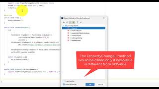 Implementing Observer design pattern with PropertyChangeListener [upl. by Banerjee]