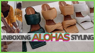 ALOHAS SANDALS  Sunset Ventures SLU  Alohas Shoes Review  UBOXING REVIEW amp STYLING [upl. by Casie516]