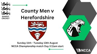 Dorset Men v Herefordshire  NCCA Championship match Day 3 [upl. by Sudbury]