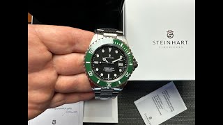 Steinhart Ocean 42 Green Ceramic Bezel [upl. by Eniaj]