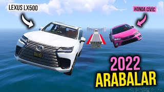 2022 Model Arabalar Deniz Parkurunda  Örümcek Abi ile GTA 5 [upl. by Weitzman]