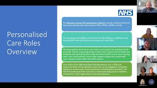 Personalised Care Additional Roles Webinar November 2021 [upl. by Lanza99]