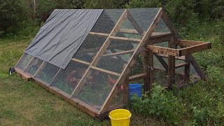 Building a Mobile Chicken Tractor [upl. by Nanahs]