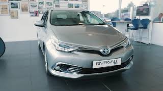 Toyota Auris Hybrid Estate Review [upl. by Alodi129]