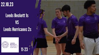 Leeds Beckett 1s VS Leeds Hurricanes 2s [upl. by Zubkoff]