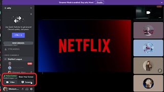 How To Stream NETFLIX and PRIME VIDEO thru Discord  Fixes Blackscreen amp No Audio Issues [upl. by Ilyse]