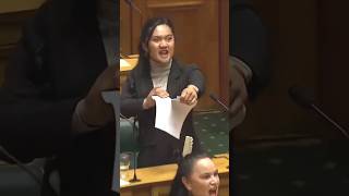 New Zealand mp performs haka for Maori Rights viralvideo viralshorts newzealand [upl. by Yvon]