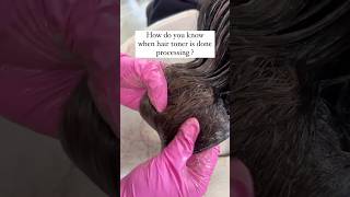 This is how I know Hair toner is done processing hairtoner haircolor [upl. by Girand288]