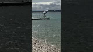 wingfoil fonewing  Retour tranquille au ponton [upl. by Haidej]