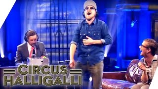 Unnötig komplizierte Interview mit Jan Delay  Circus HalliGalli  ProSieben [upl. by Marelya]