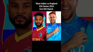 2nd ODI Match  West Indies vs England ODI Series 2024 shorts wivseng odi trending cricket [upl. by Erdnassac]