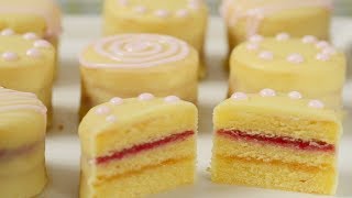 Petit Fours Recipe Demonstration  Joyofbakingcom [upl. by Eruza729]