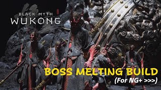 Black Myth  Wukong  Boss Melting Build for NG [upl. by Ahsot227]