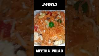 Meetha Pulao RecipeJARDA Ki Recipe BY ZAIKA KITCHEN food kkitchen [upl. by Procto]