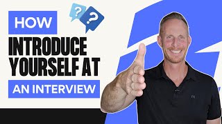 How to Introduce Yourself in an Interview The ONLY Way to Answer with SAMPLE SCRIPT [upl. by Kilroy]