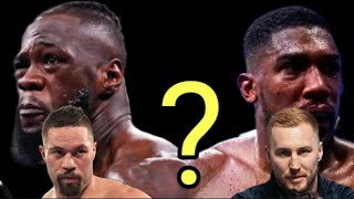 SERIOUS QUESTION WHO HAS THE BIGGEST RISK DEONTAY WILDER OR ANTHONY JOSHUA [upl. by Mundy]