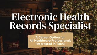 ELECTRONIC HEALTH RECORDS SPECIALIST A Career Option for Healthcare Professionals CAREERMAS DAY 7 [upl. by Marylee]