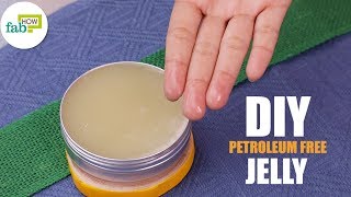 DIY Homemade NonPetroleum Jelly Vaseline Alternative [upl. by Aivil]