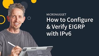 MicroNugget How to Configure amp Verify EIGRP with IPv6 [upl. by Aphrodite]