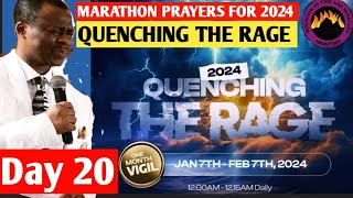 DAY20 Quenching The Rage Pray your way into 2024 MFM Dr Olukoya Nigeria 27 Minutes to Midnight 2024 [upl. by Holden686]