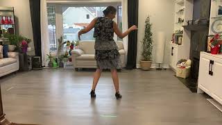 Line Dance Tutorial Cha Cha Sway by Michael Buble [upl. by Aznola446]