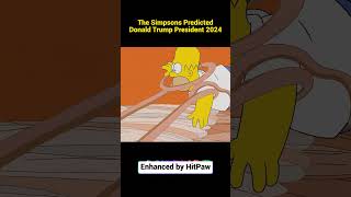 🤣The Simpsons Predictions 2024  Donald Trump President [upl. by Benis105]