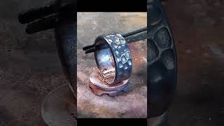 🚧Cómo hacer ANILLO de COBRE  Suscríbete Video completo en el canal shorts jewellery [upl. by Wooldridge451]