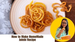 Homemade Jalebi Recipe  Diwali Sweet Recipes  Festival Recipes  Indian Sweet by Archanas Kitchen [upl. by Thorn]