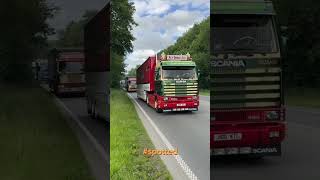 A haulage trucking spotted with nhay3pro horn trending virals shorts trucking fypシ [upl. by Ramalahs]